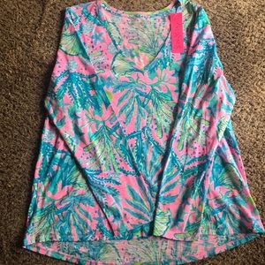NWT Lilly Pulitzer long sleeve Etta top